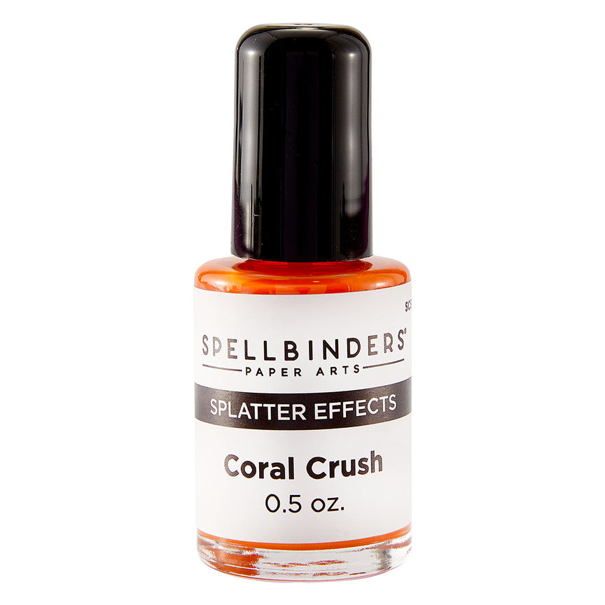 Spellbinders Coral Crush Splatter Effects