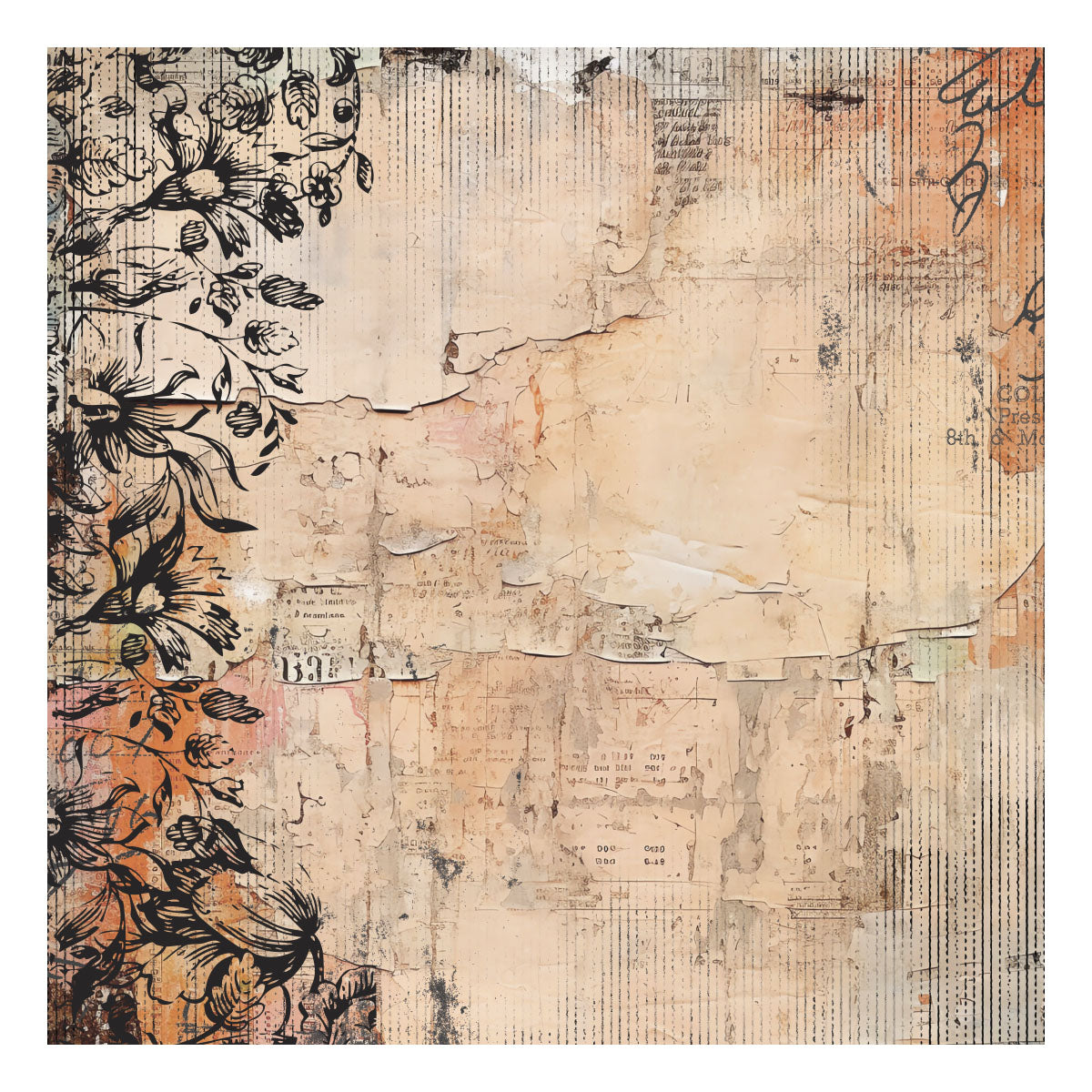 Spellbinders Beautifully Imperfect 6 x 6" Printed Paper from the Beautifully Imperfect Collection