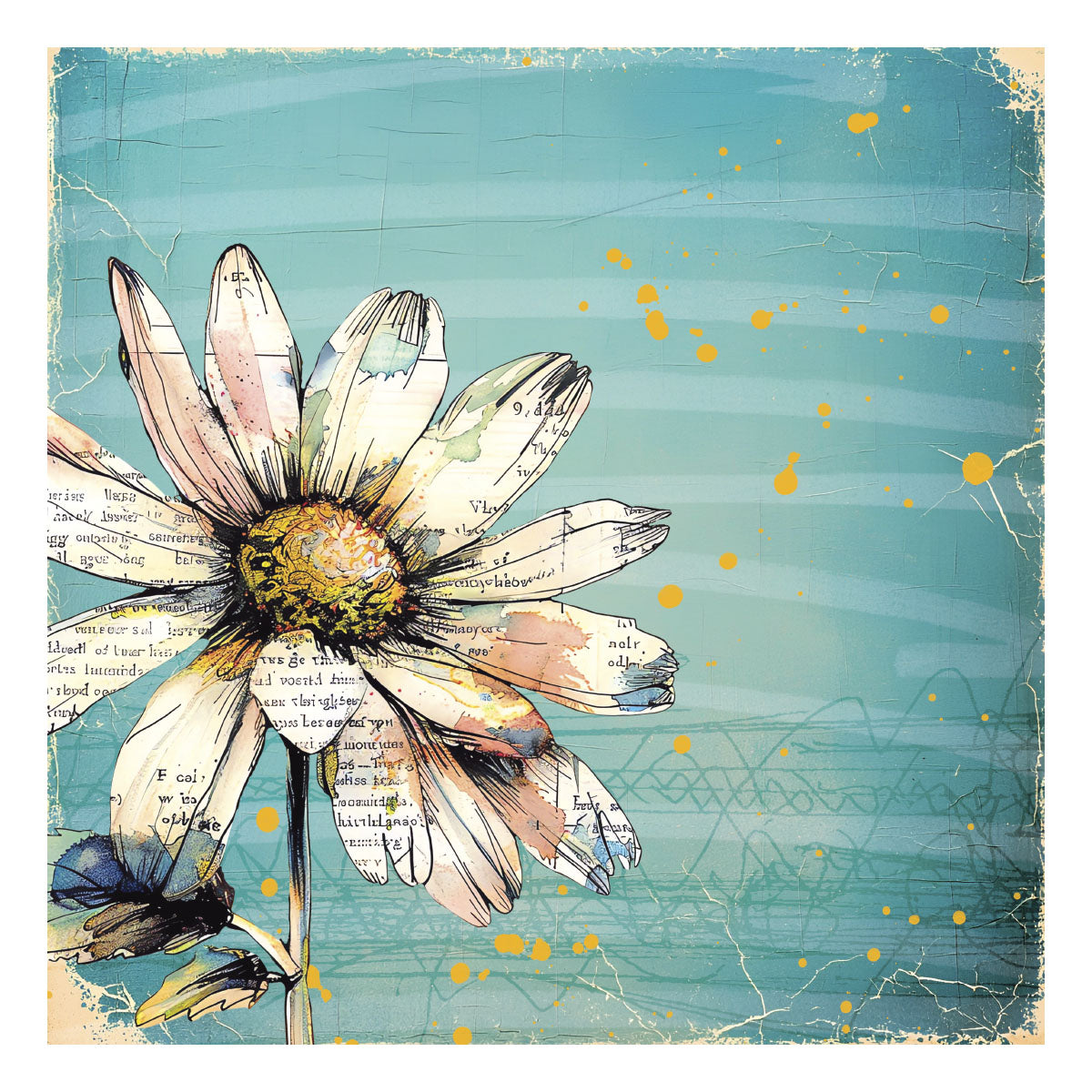 Spellbinders Beautifully Imperfect 6 x 6" Printed Paper from the Beautifully Imperfect Collection