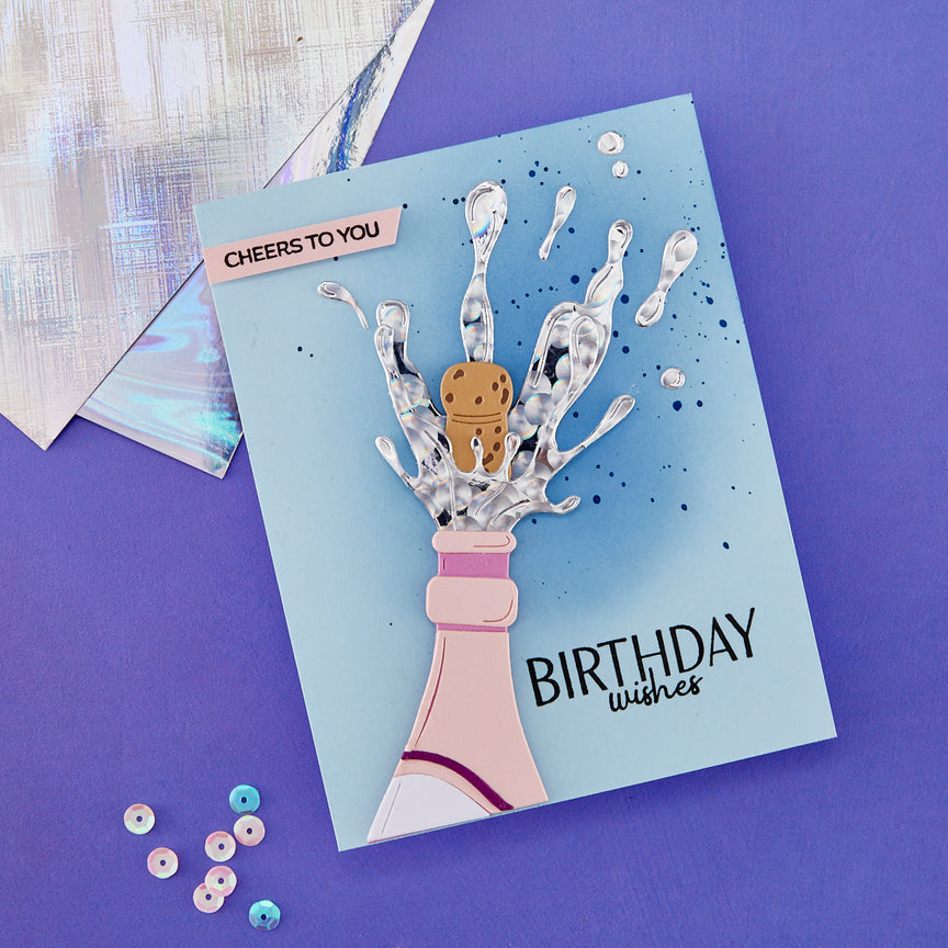 Spellbinders Just Add Cake Birthday Cardmaking Kit postage as per actuals ETA end of march