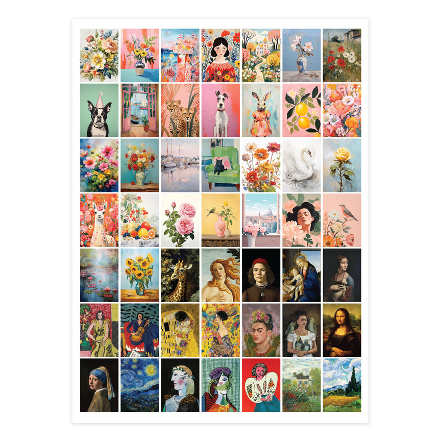 Spellbinders Little Works of Art Rub-On Sheets from the Clear Seal Maker Tool Collection