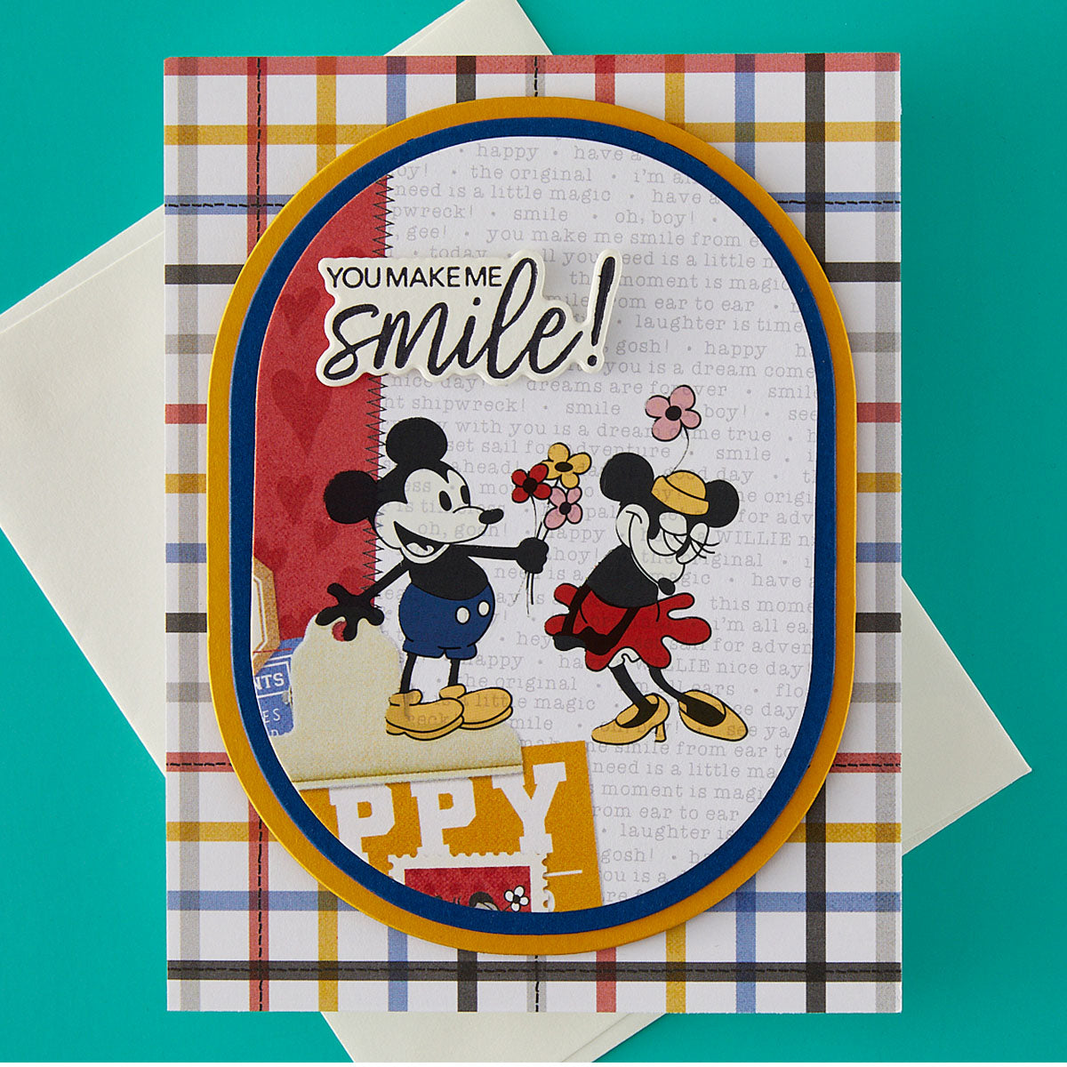 Spellbinders Classic Mouse Love Rub-Ons