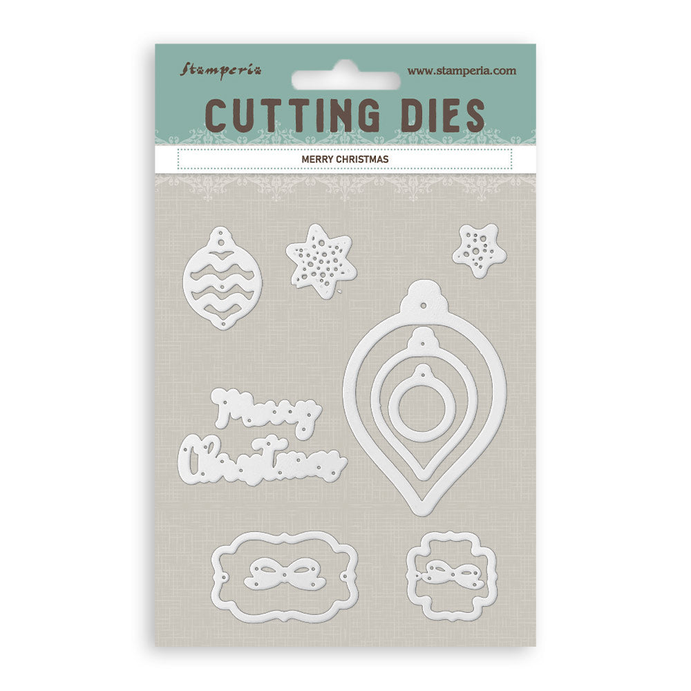 Stamperia A6 Cutting Die Merry Christmas - SFT23