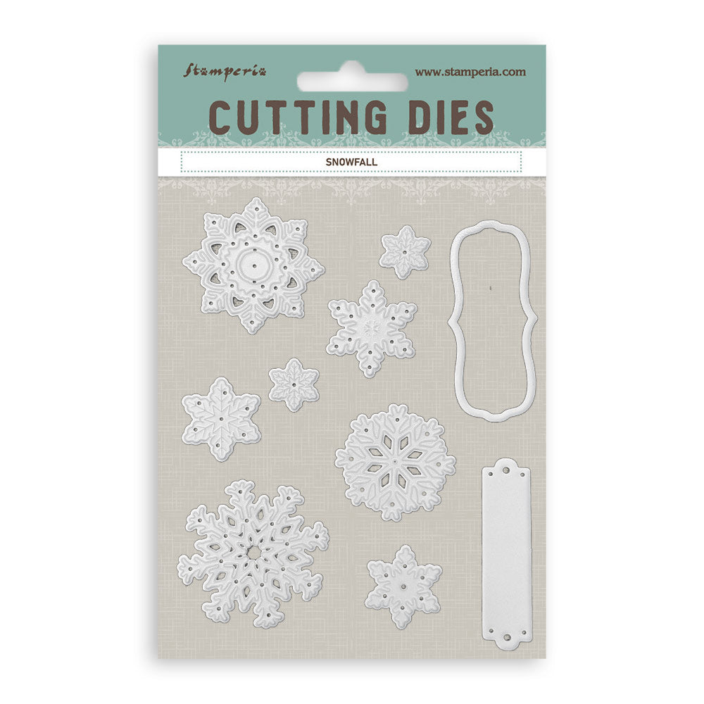 Stamperia A6 Cutting Die Christmas Snowfall - SFT27