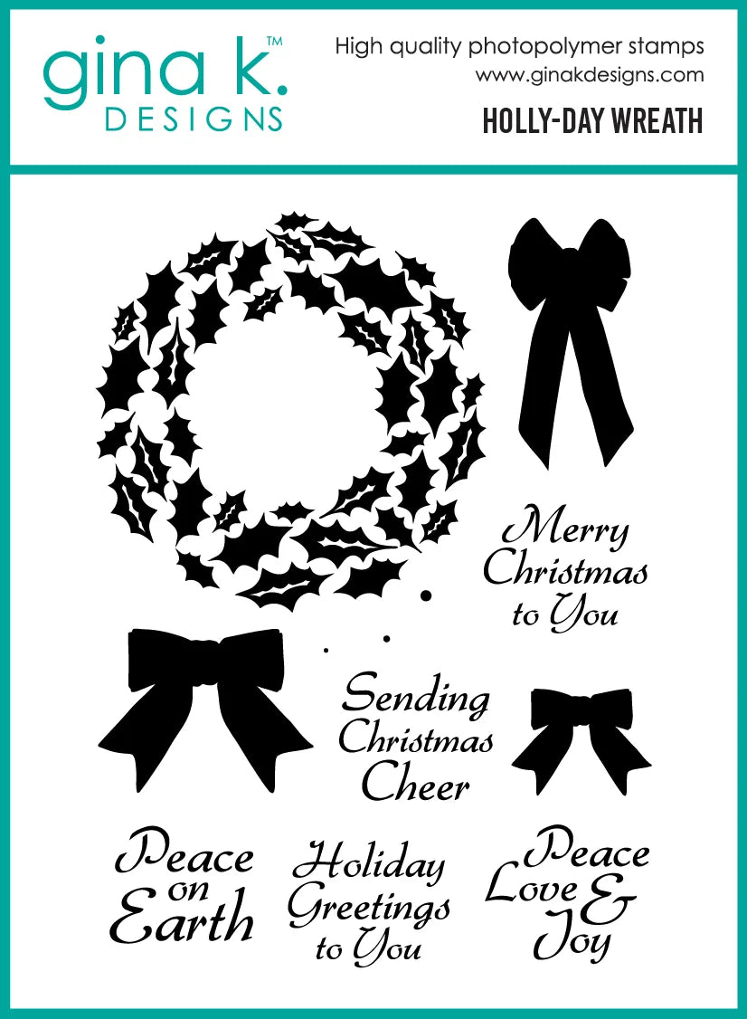 Gina K Designs Bundle - Holly-Day Wreath