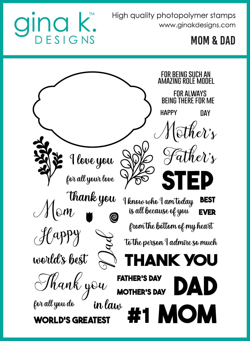 Gina K Designs Bundle – Mom & Dad