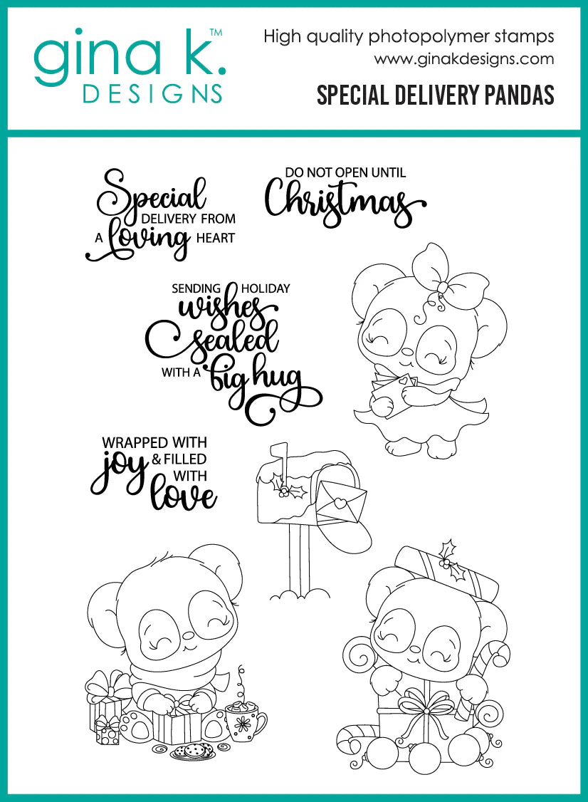 Gina K Designs Bundle - Special Delivery Pandas