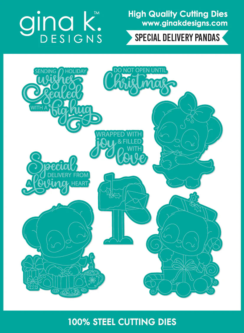Gina K Designs Bundle - Special Delivery Pandas