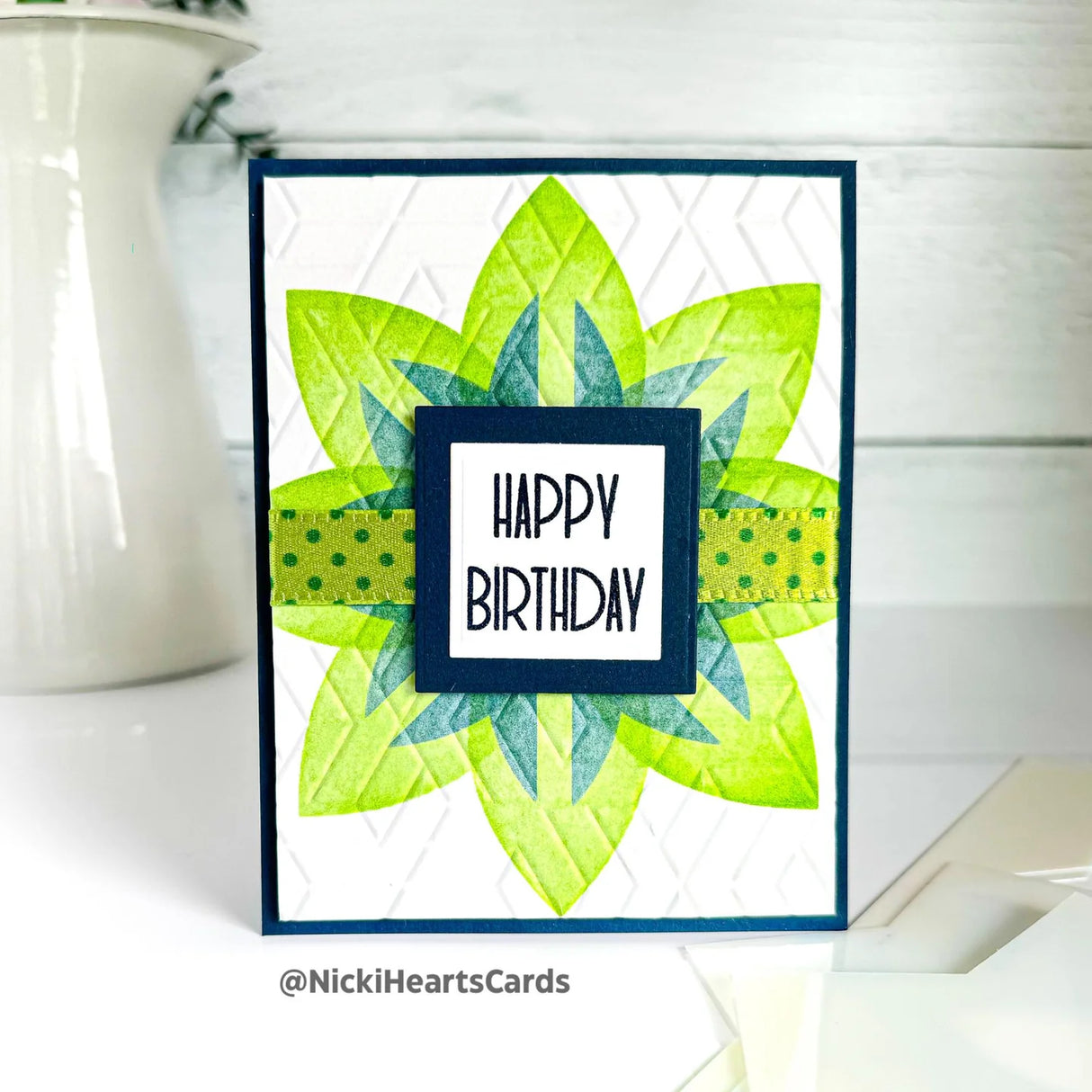 Gina K Designs STENCIL- Pointed Oval Stencil Builder