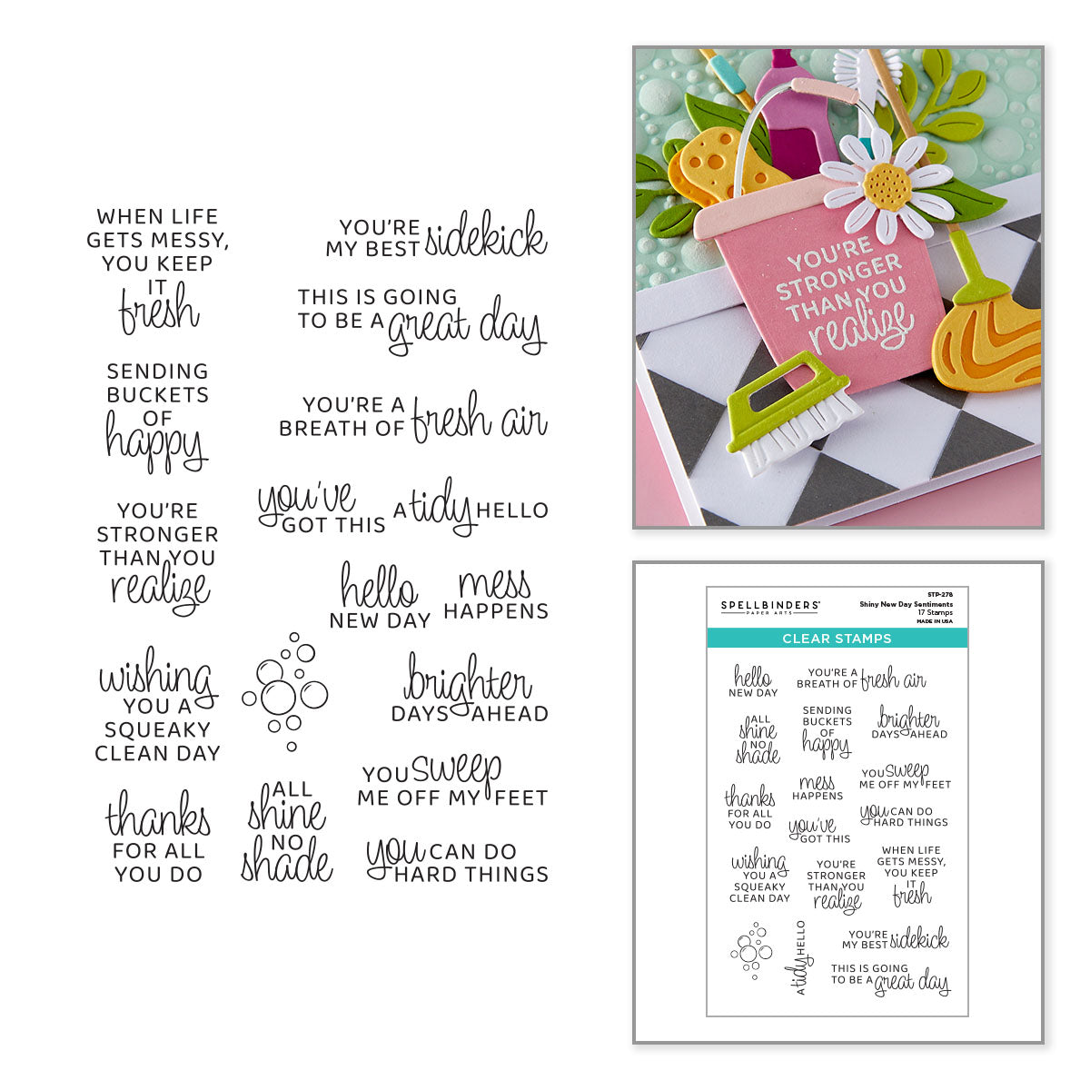 Spellbinders Shiny New Day I Want It All! Bundle