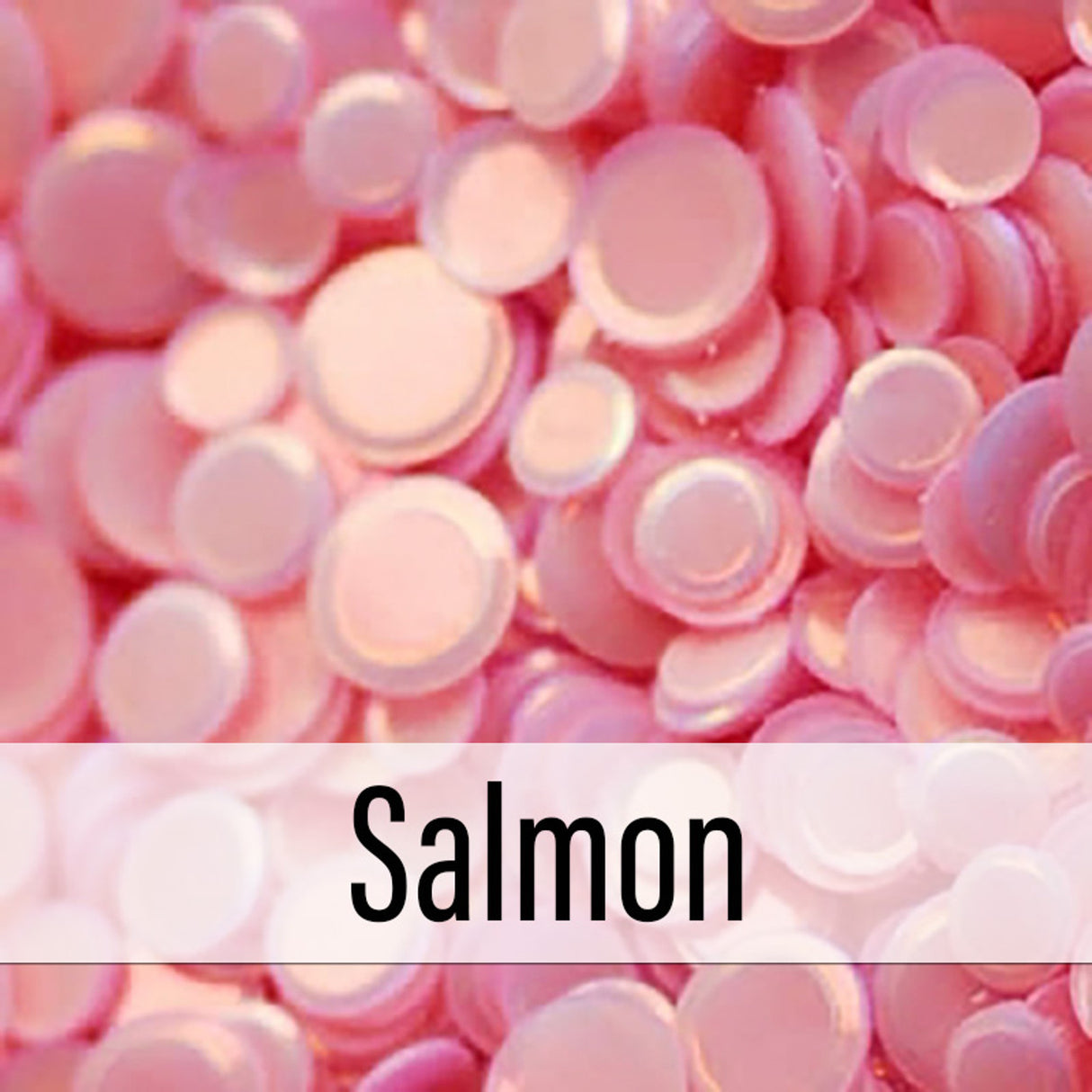 Pink & Main Salmon Confetti Sequins