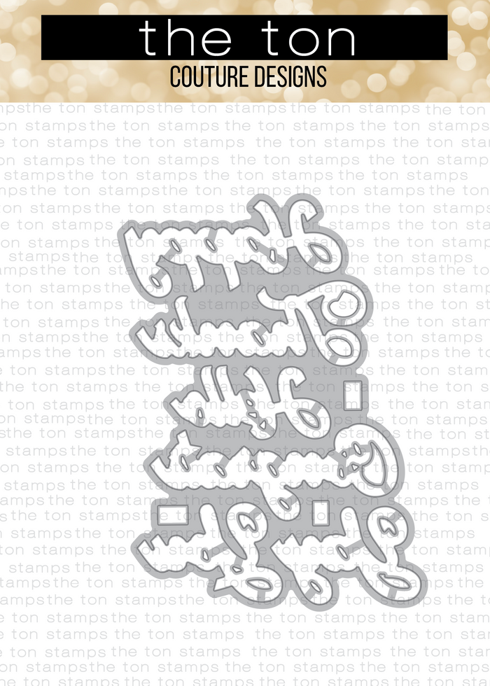 The Ton Stamps Ribbons General Coordinating Die