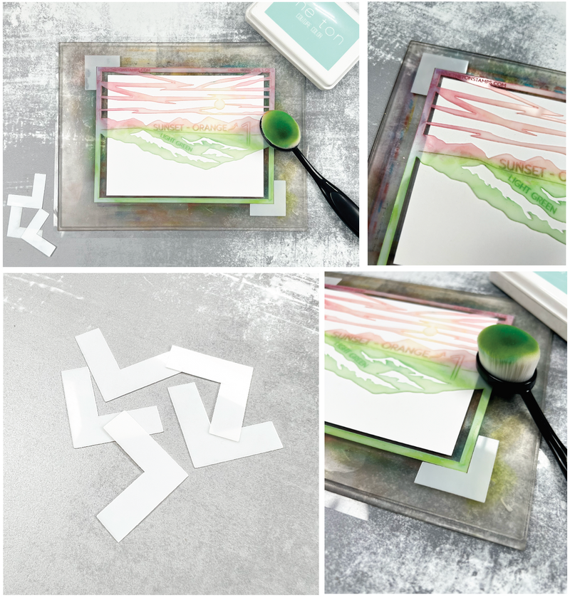 The Ton Stamps Corner Guides - 6 Pc - PATENT PENDING