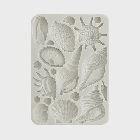 Stamperia Silicon mold A5 - Sea Land shells