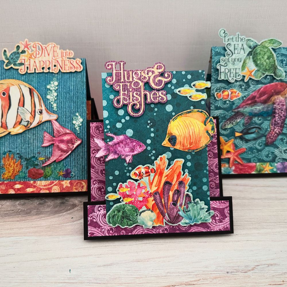 Graphic 45 Seas the Day Card Kit