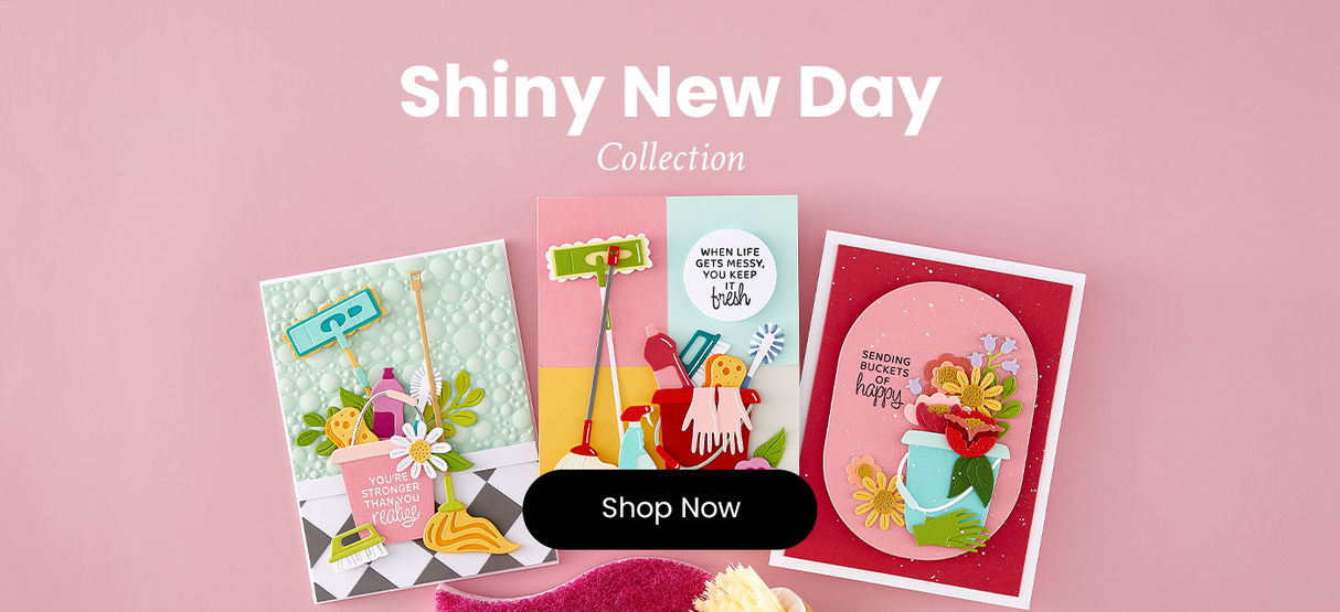 Spellbinders Shiny New Day I Want It All! Bundle