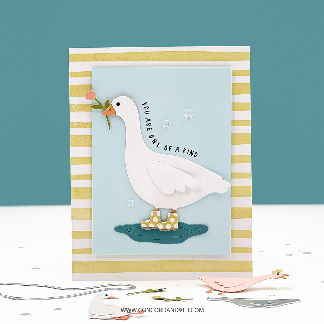 Concord & 9th Silly Goose Stamp Set (4 x 6) / Die Bundle