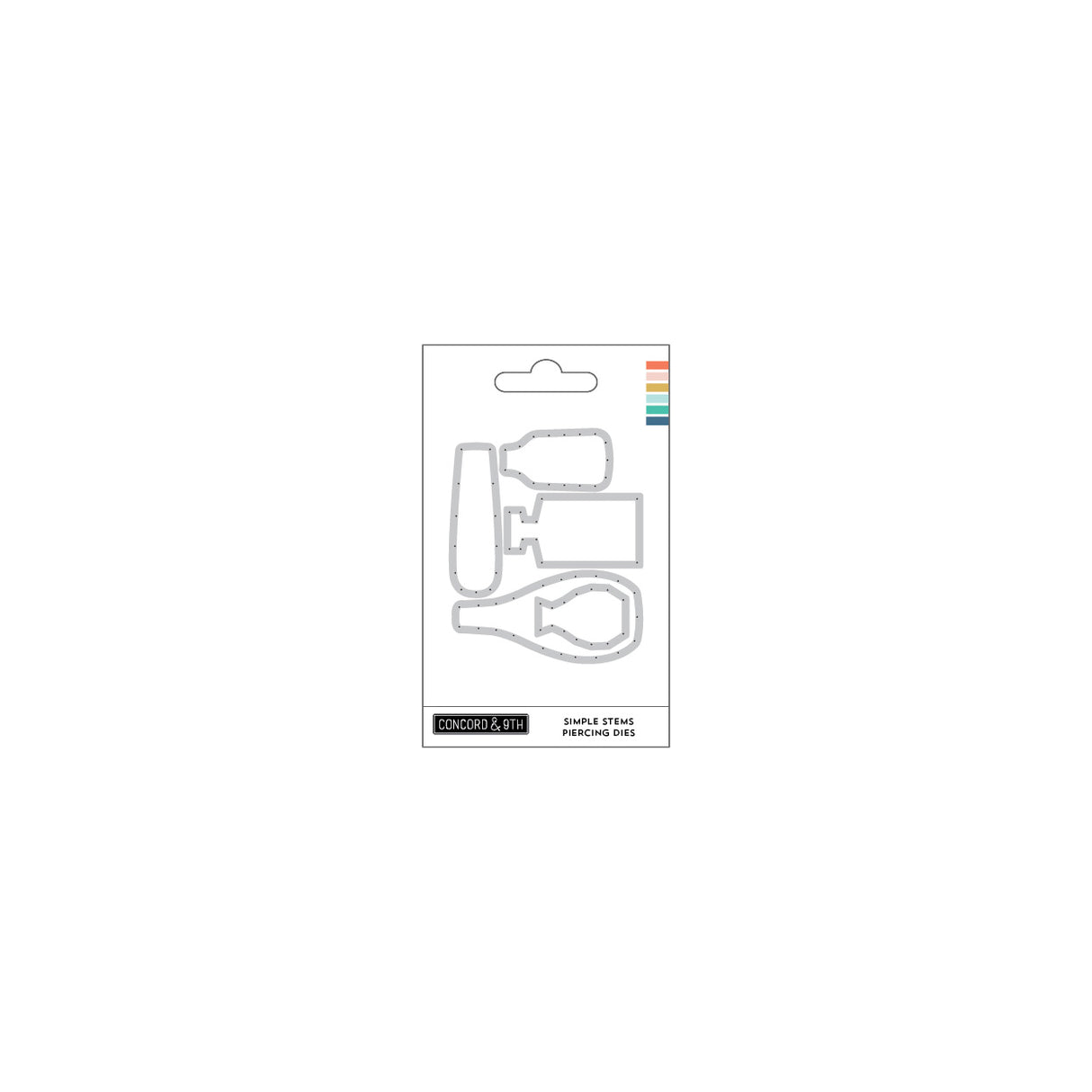 Concord & 9th Simple Stems Stamp Set (4" x 8) & Die Bundle