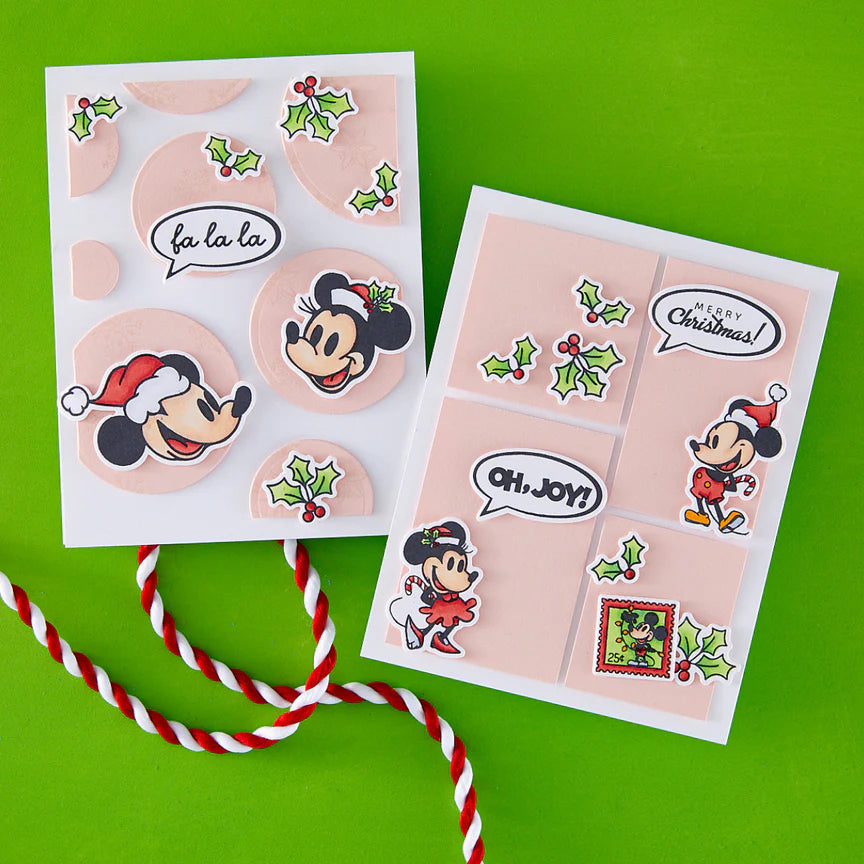 Simple Stories Say Cheese Classic Mouse Christmas Stamp Set from the Say Cheese Classic Mouse Christmas Collection