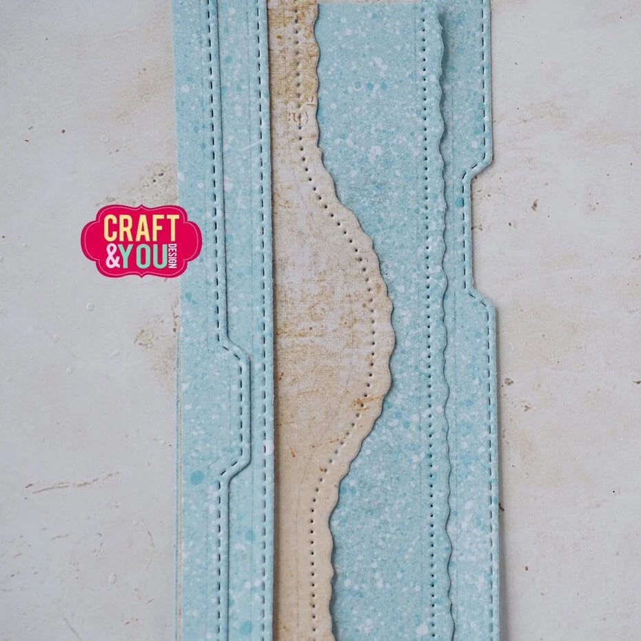 Craft & You Design Small Frame Borders Dies (CW366)