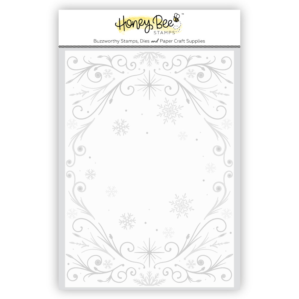 Honey Bee Stamps Frosted Filigree - 3D Embossing Folder