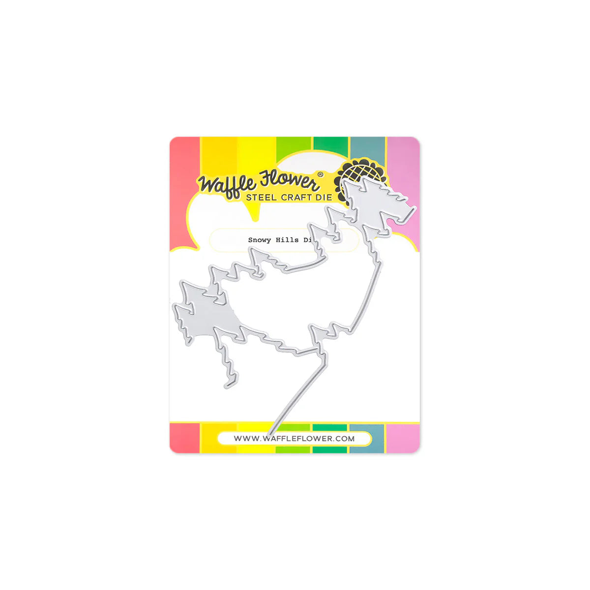 Waffle Flower Crafts Snowy Hills Die