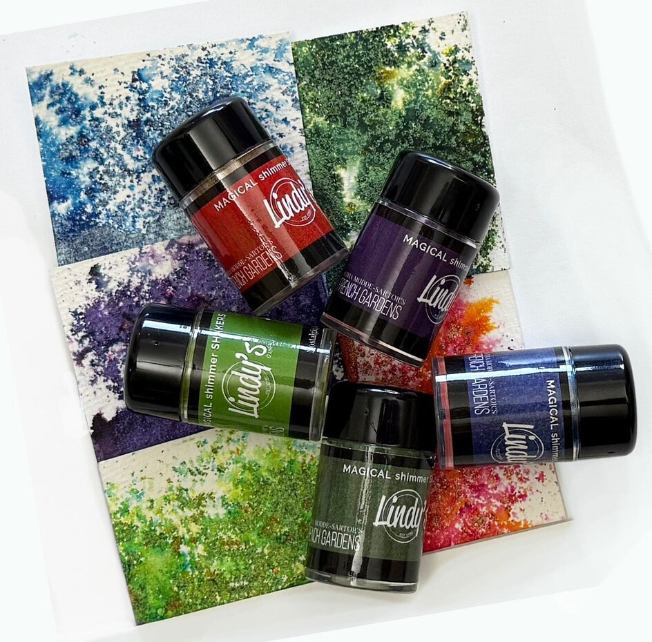 Lindy's Stamp Gang Sonia's French Gardens Magical Shaker 2.0 SET (mshaker-SET-13)