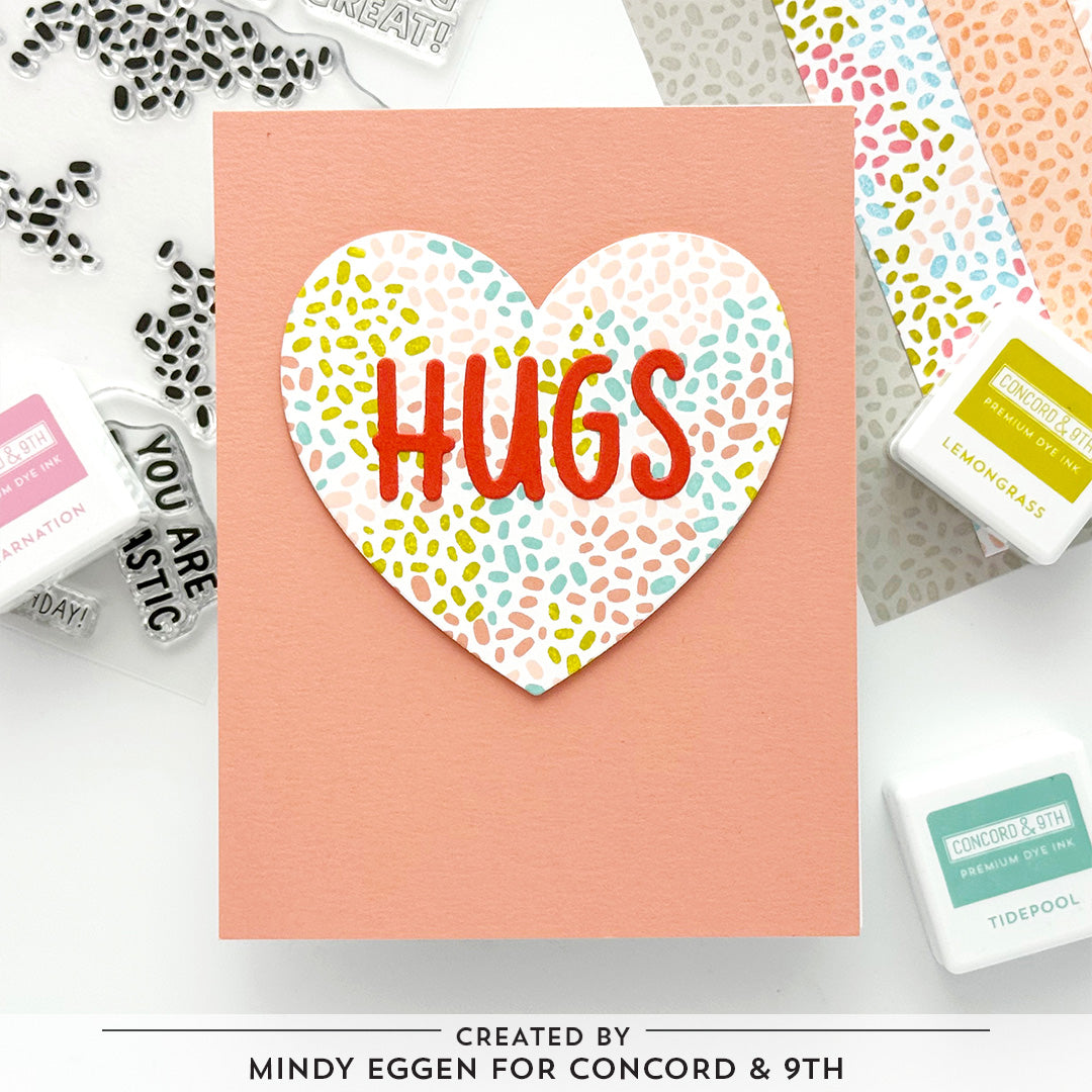 Concord & 9th Speckled Turnabout™ Stamp Set (6 x 6)