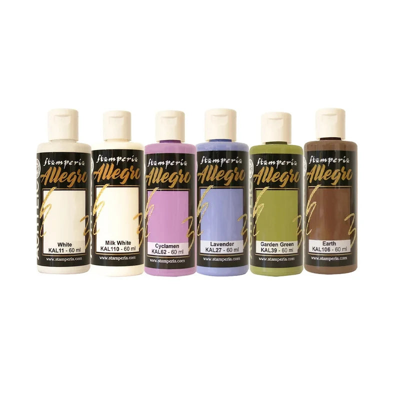 Stamperia All Around Allegro Paint Kit (6pcs)