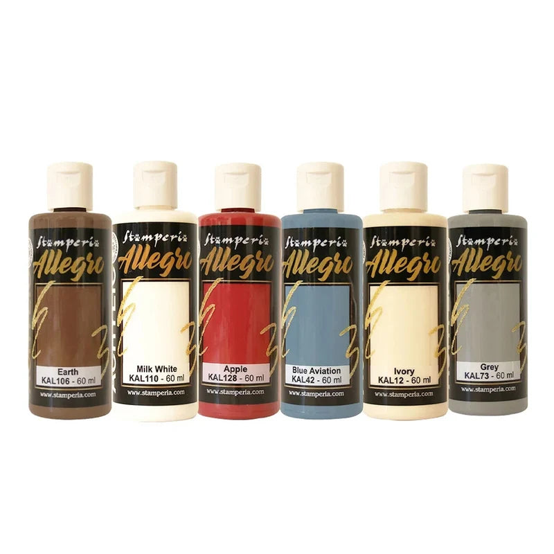 Stamperia Family Allegro Paint Kit (6pcs)