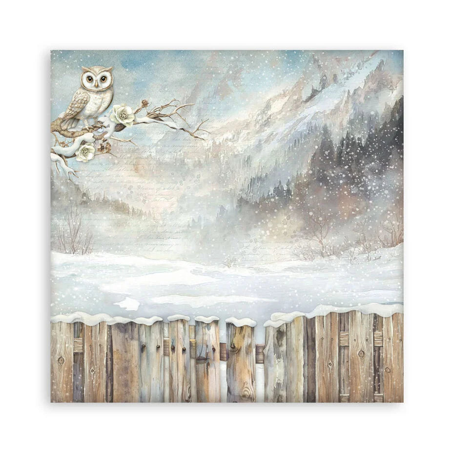 Stamperia The Owl's House 8x8 Inch Paper Pack Maxi (Single Face) (SBBSXB16)