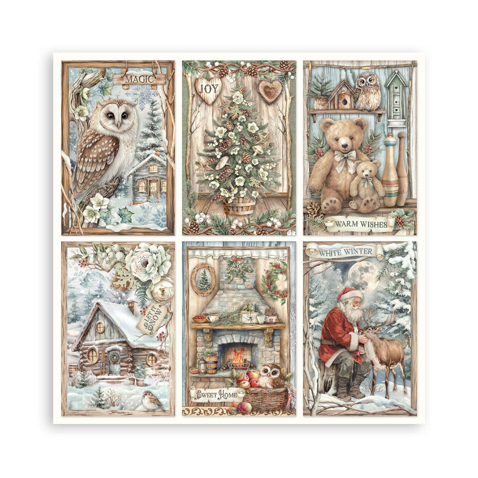 Stamperia The Owl's House 8x8 Inch Paper Pack Maxi (Single Face) (SBBSXB16)