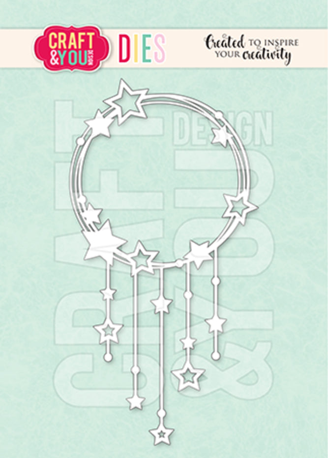 Craft & You Design Starry Wreath Dies (CW373)