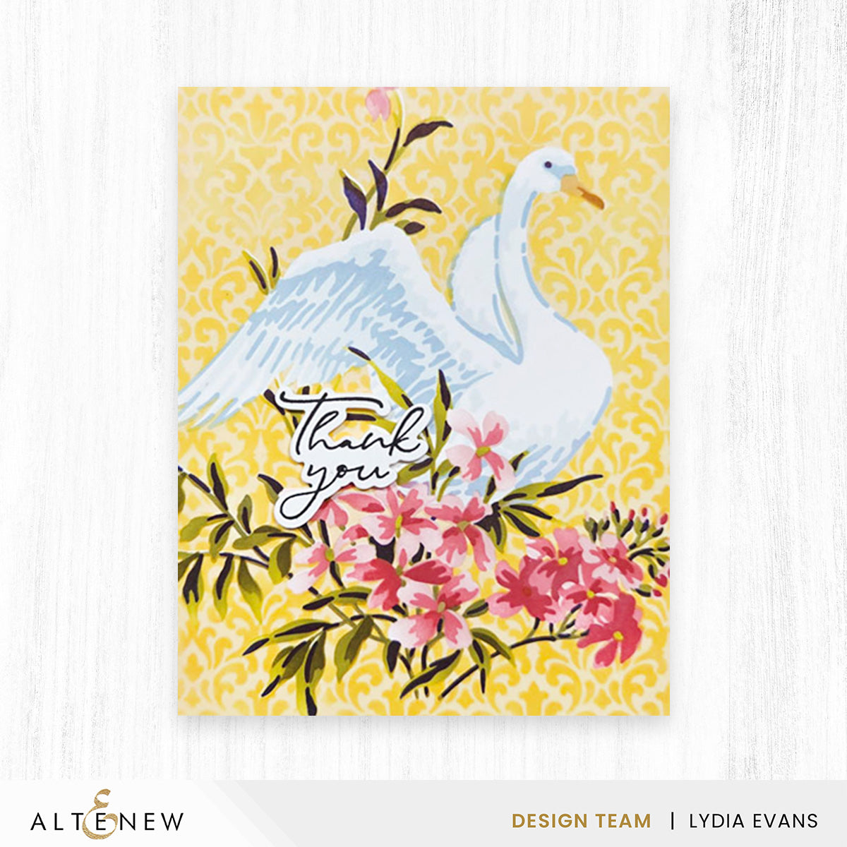 Altenew Stencil Art: Swan Serenade Layering Stencil Set (6 in 1)