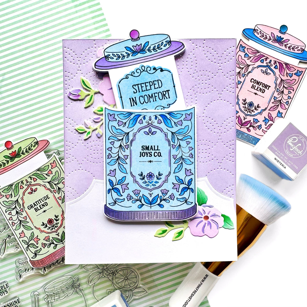 Pinkfresh Studio Heirloom Nested Frames die