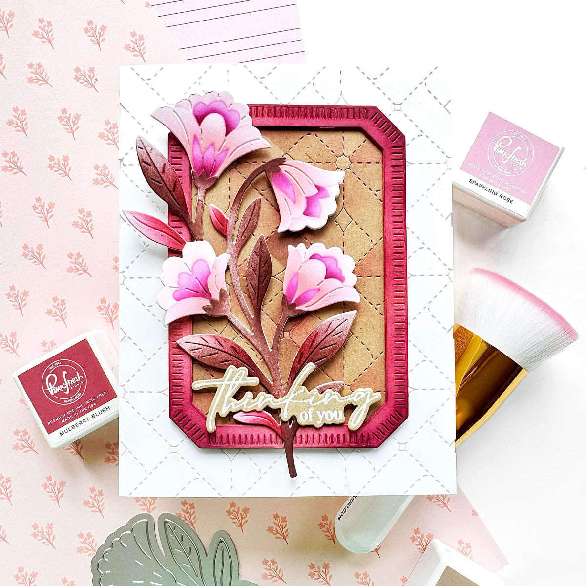 Pinkfresh Studio Sweet Bloom Die Stencil Bundle