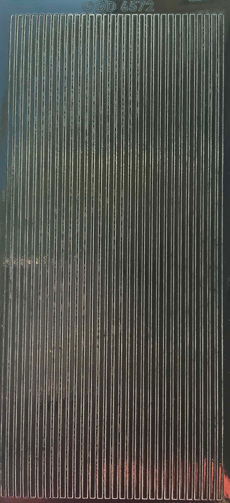 Frame Multi/lines 10 x 23 cm Gloss Black