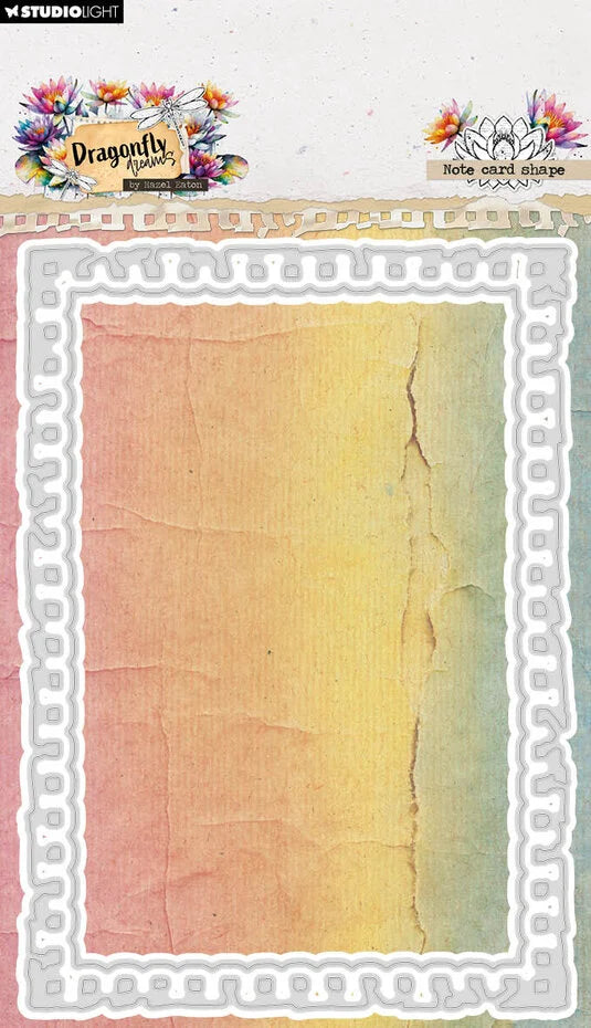 Studio Light Dragonfly Dreams Cutting Die Note Card Shape (HE-DD-CD1064)
