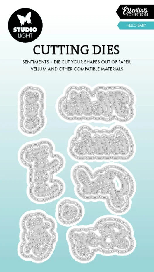 Studio Light Hello Baby Essentials Cutting Die (SL-ES-CD1092)