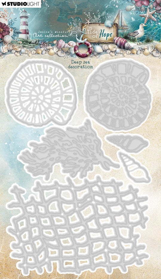 Studio Light Tide of Hope Cutting Die Deep Sea Decoration (JMA-TH-CD1096)