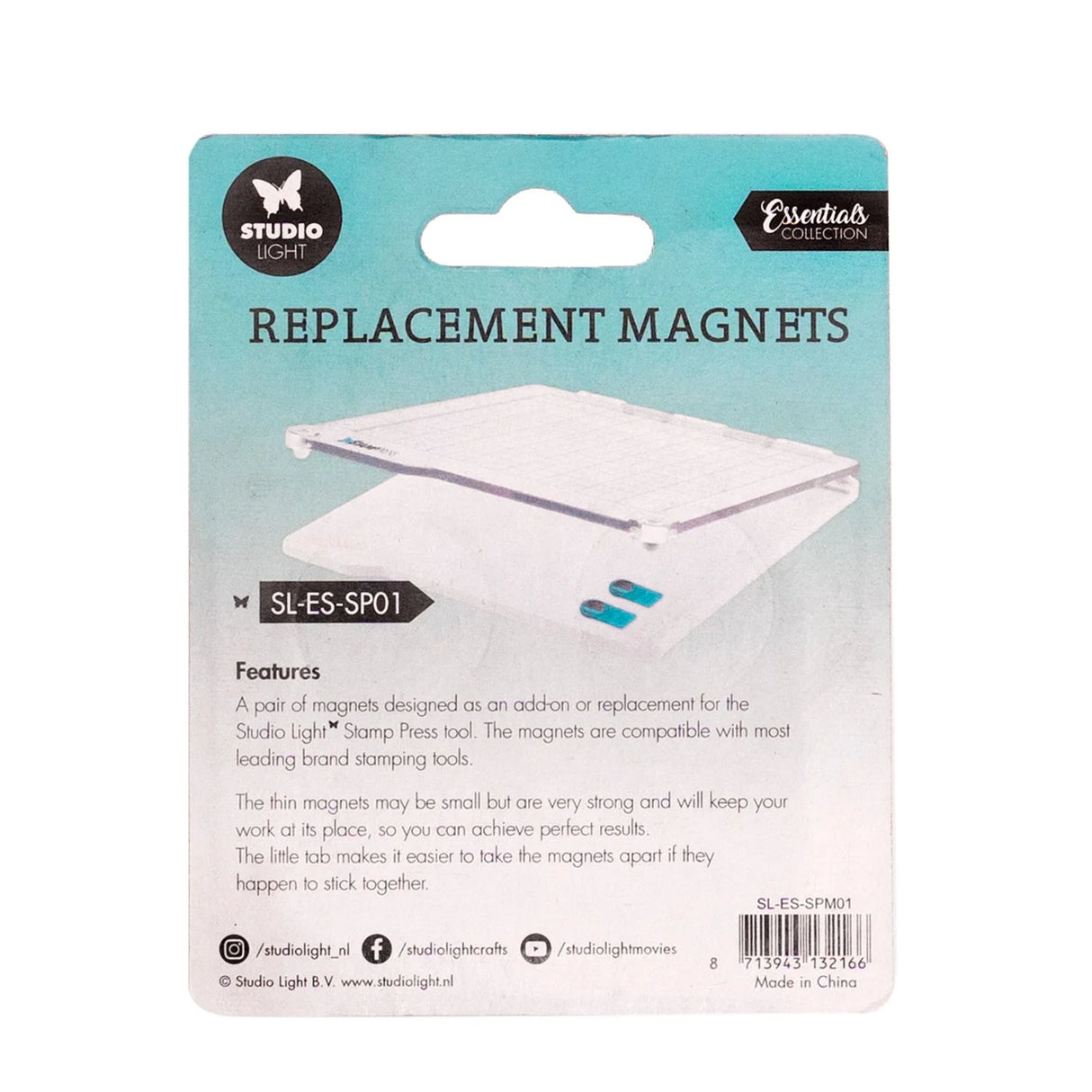 Studio Light Essential tools stamp press magnets