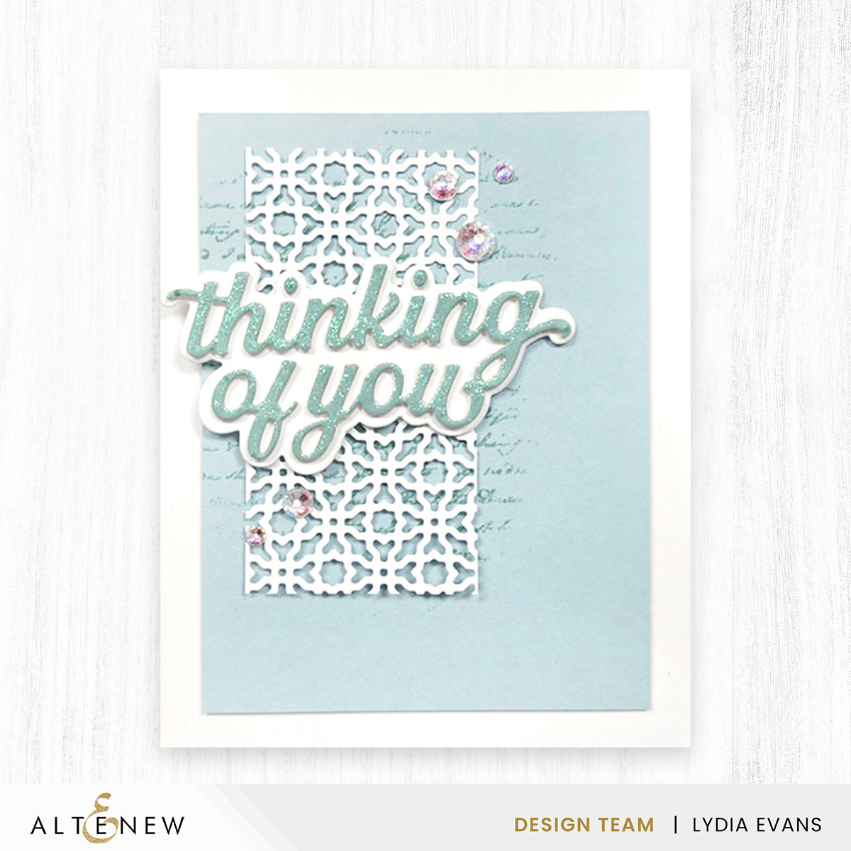 Altenew Stylish Greetings Die 2