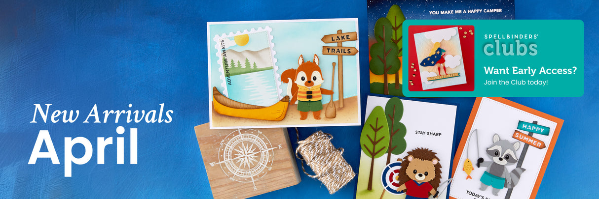 Spellbinders Summer Camp I Want It All Bundle