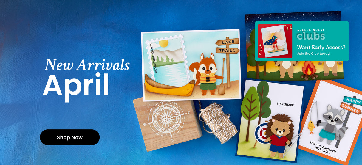 Spellbinders Summer Camp I Want It All Bundle