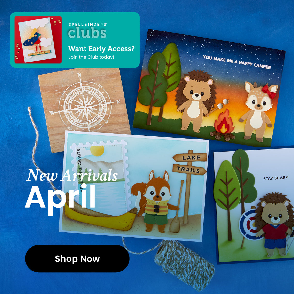 Spellbinders Summer Camp I Want It All Bundle