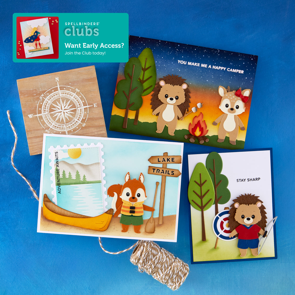 Spellbinders Summer Camp I Want It All Bundle