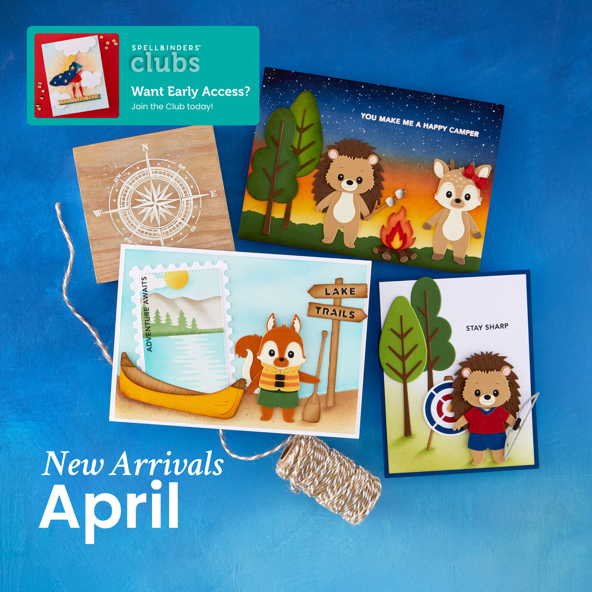 Spellbinders Summer Camp I Want It All Bundle