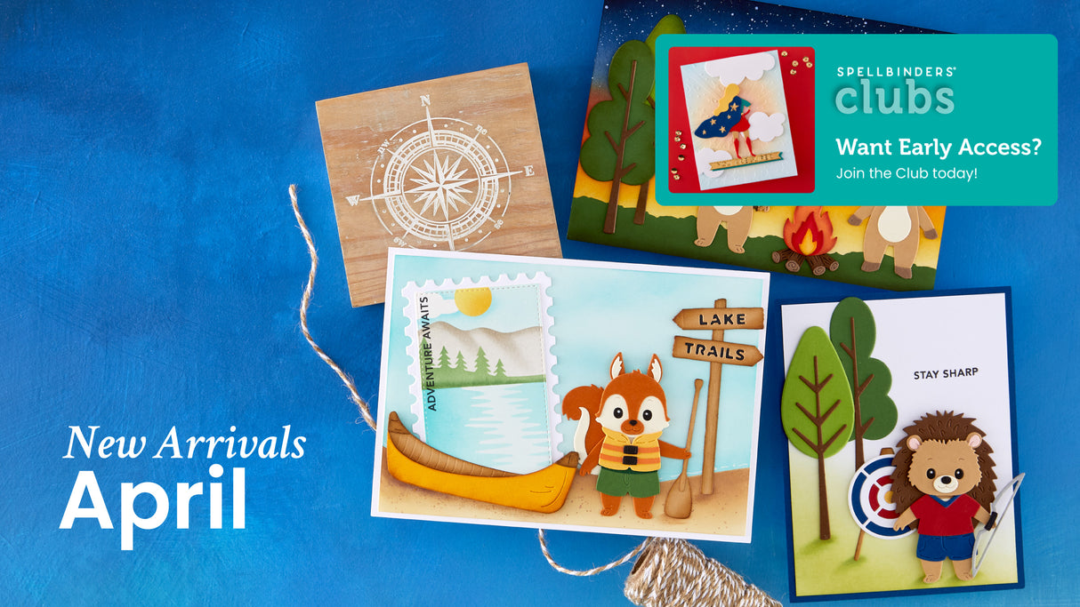 Spellbinders Summer Camp I Want It All Bundle