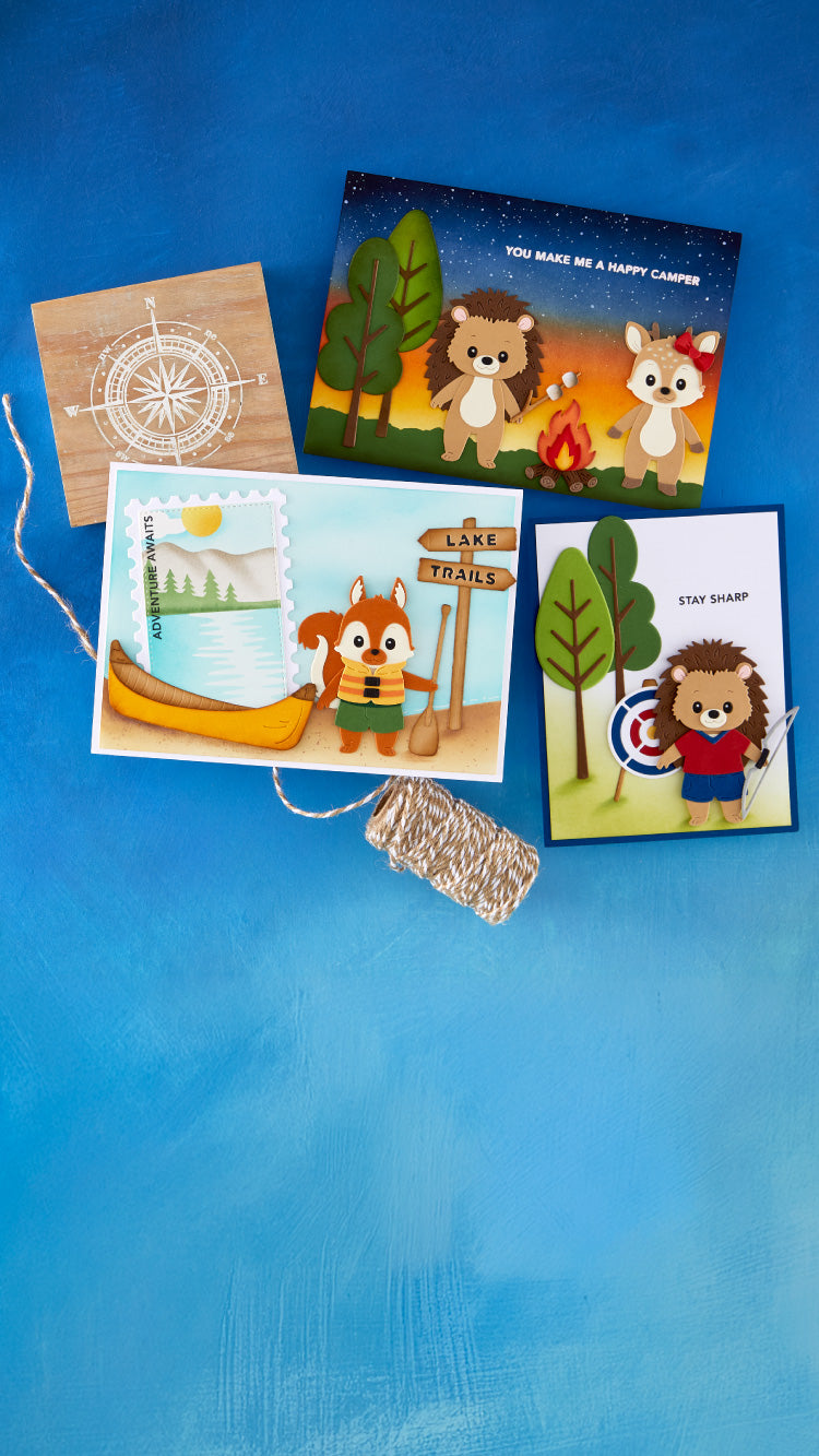 Spellbinders Summer Camp I Want It All Bundle