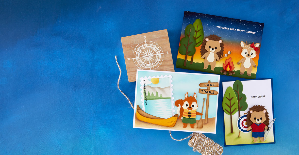 Spellbinders Summer Camp I Want It All Bundle